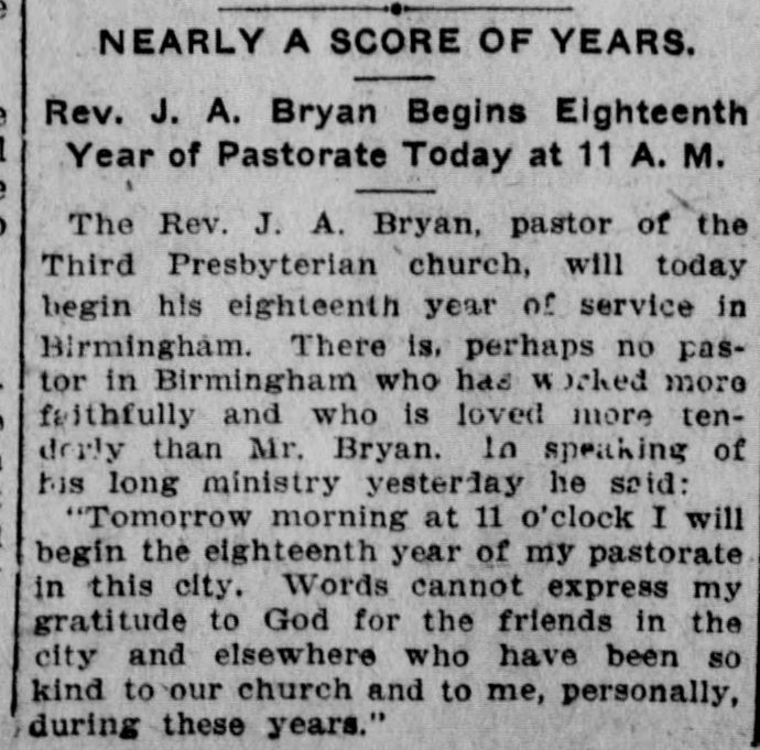 Nearly a Score of Years